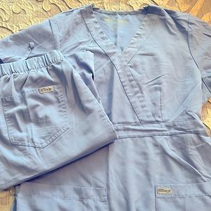 Scrub set Ceil blue Grey’s Anatomy